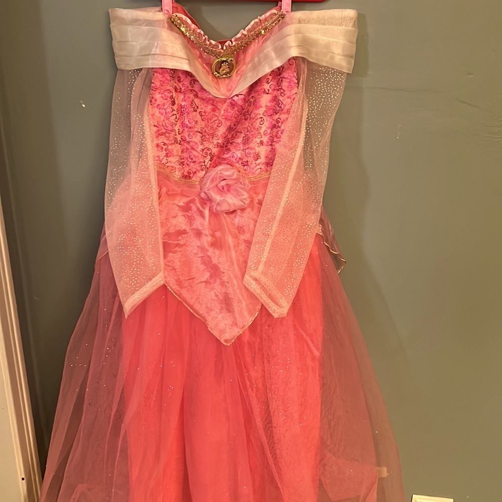 DISNEY official sleeping beauty princess aurora dress. Worn once.
